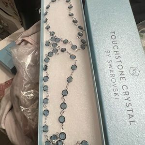 Touchstone crystal necklace